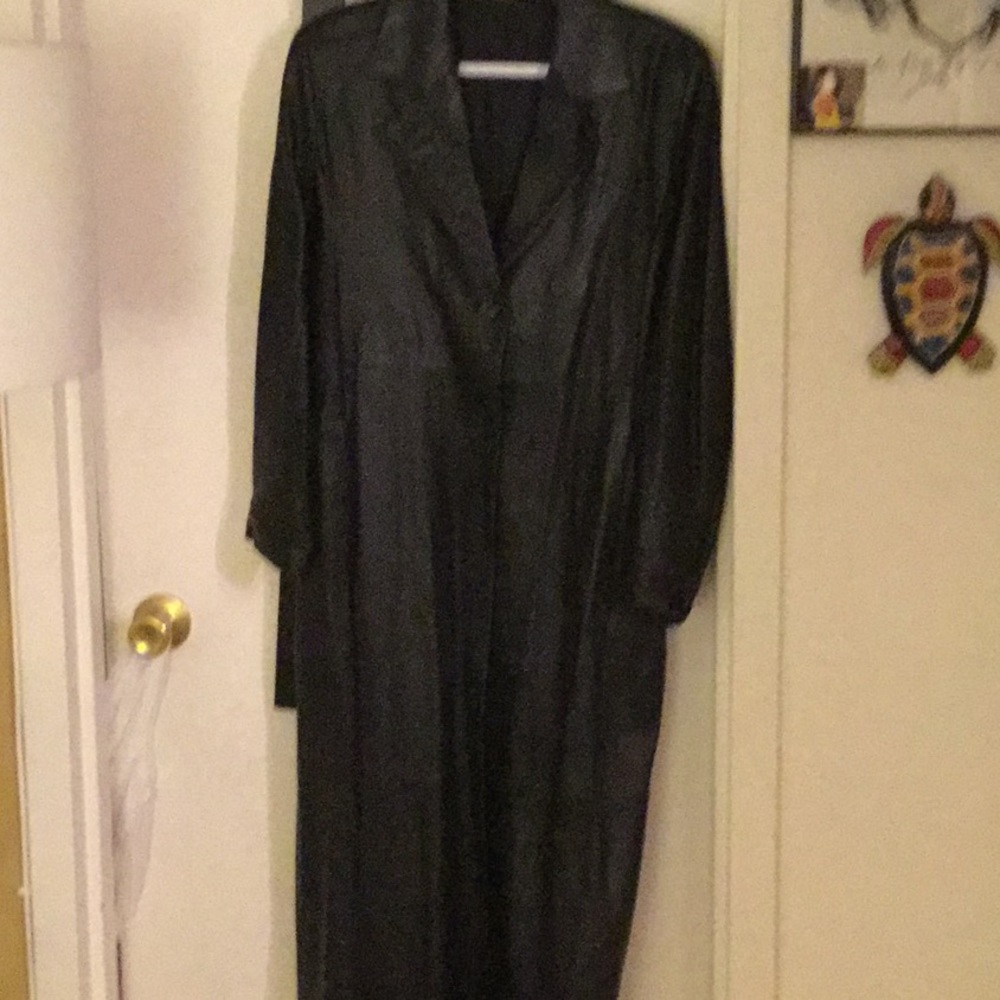 Leather coat bought in Italy.